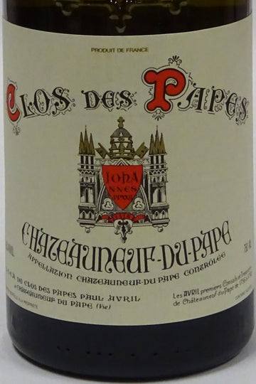 Clos des Papes 2009 Chateauneuf-du-Pape Blanc